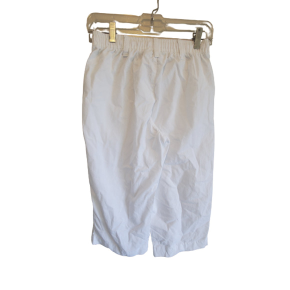 NWT Karen & Scott Women's White Petite Woven Drawstring Capri Pants Size PP - Picture 4 of 8